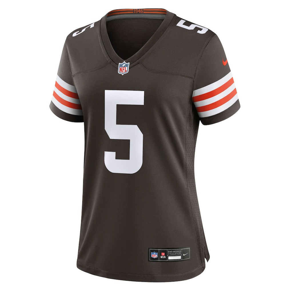 Rayshawn Jenkins  Women's Team Game Jersey - Cleveland Browns Jerseys