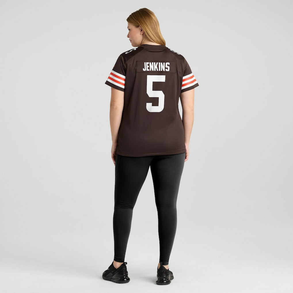 Rayshawn Jenkins  Women's Team Game Jersey - Cleveland Browns Jerseys