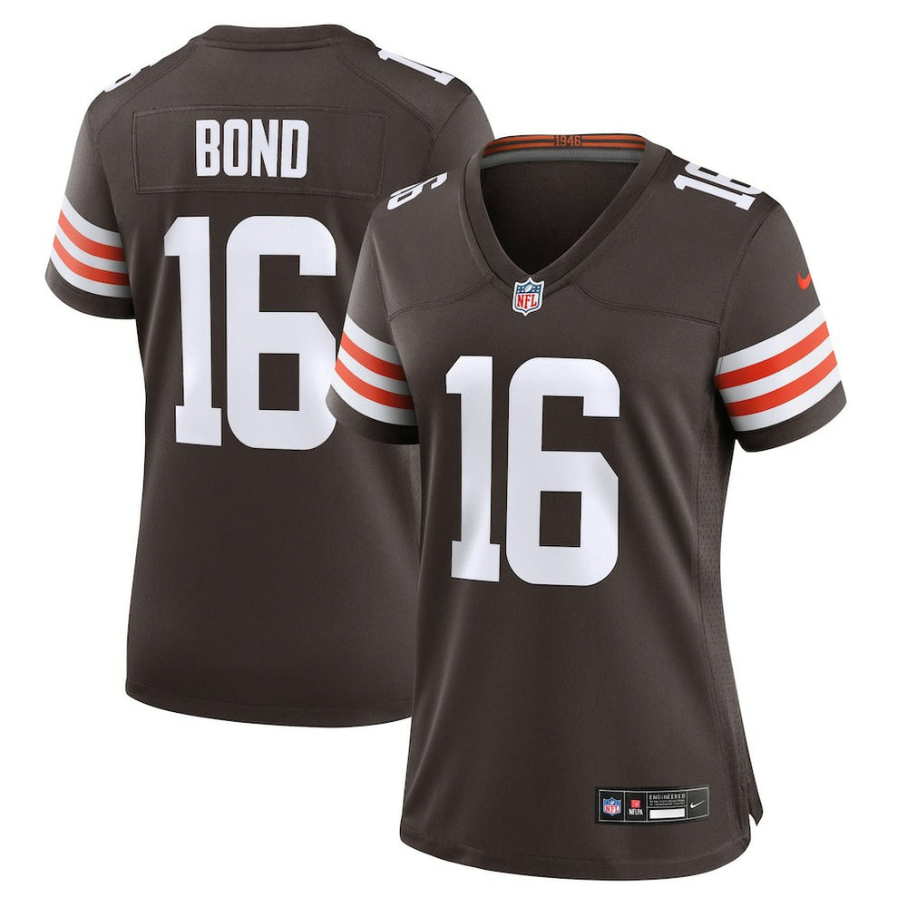 Isaiah Bond  Women's Team Game Jersey - Cleveland Browns Jerseys