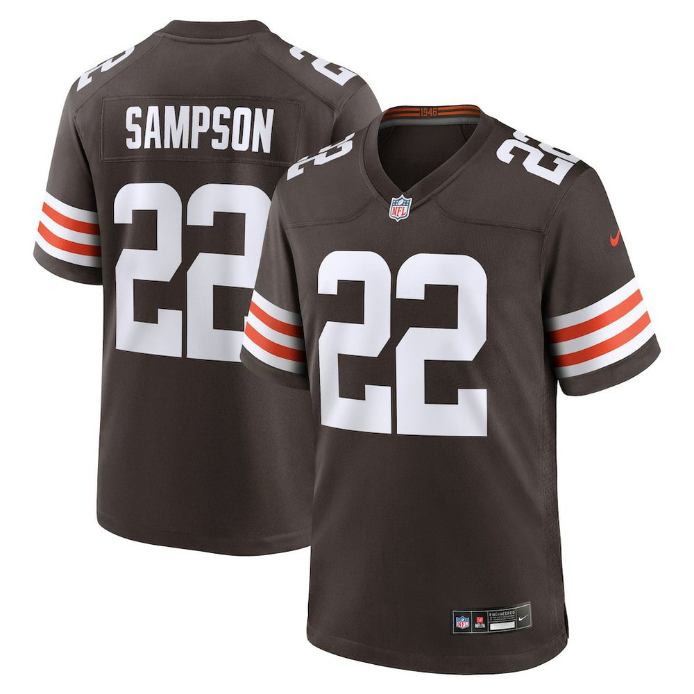 Dylan Sampson  Team Game Jersey - Cleveland Browns Jerseys
