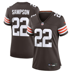 Dylan Sampson  Women's Team Game Jersey - Cleveland Browns Jerseys