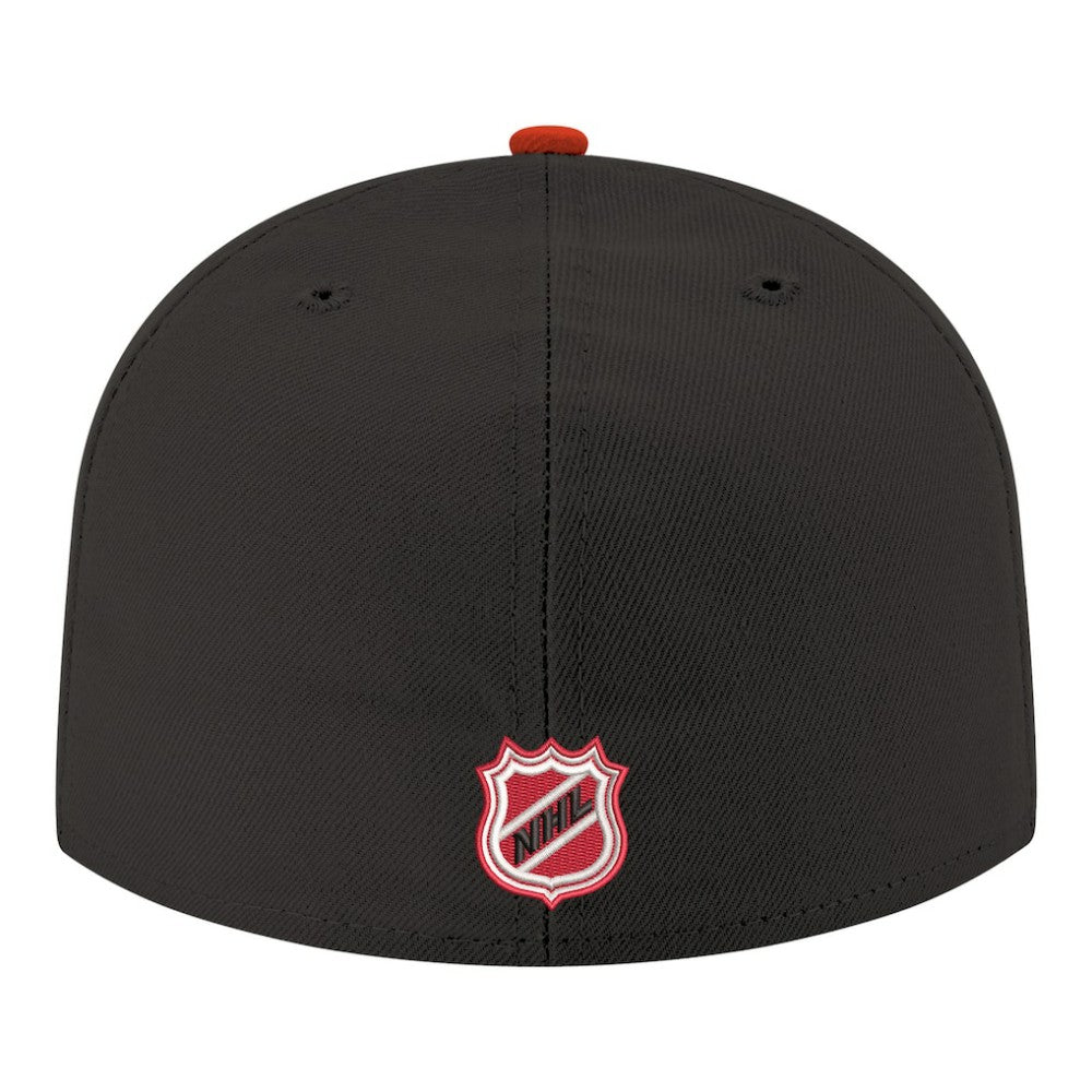 NHL New Jersey Devils New Era Core Logo Two-Tone 59FIFTY Fitted Hat