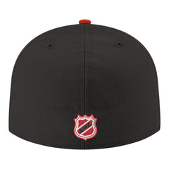 NHL New Jersey Devils New Era Core Logo Two-Tone 59FIFTY Fitted Hat