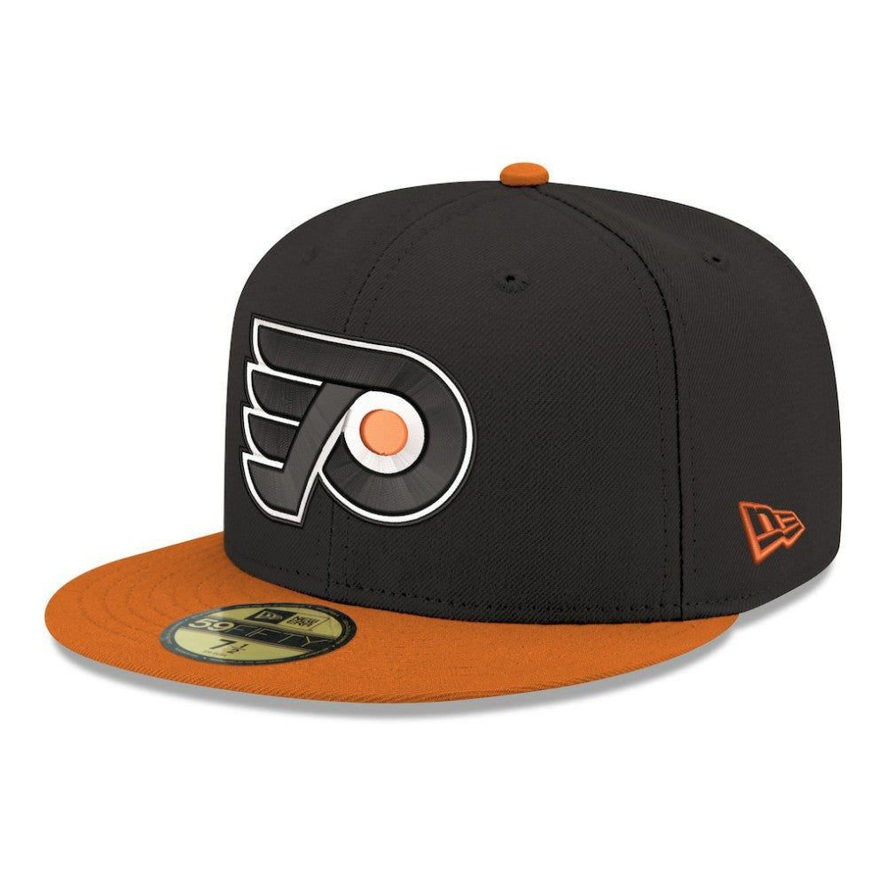 NHL Philadelphia Flyers New Era Core Logo Two-Tone 59FIFTY Fitted Hat