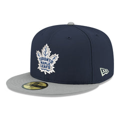 NHL Toronto Maple Leafs New Era Core Logo Two-Tone 59FIFTY Fitted Hat