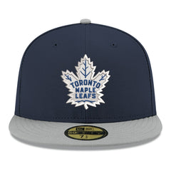 NHL Toronto Maple Leafs New Era Core Logo Two-Tone 59FIFTY Fitted Hat