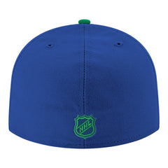 NHL Vancouver Canucks New Era Core Logo Two-Tone 59FIFTY Fitted Hat