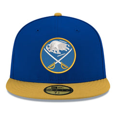 NHL Buffalo Sabres New Era Core Logo Two-Tone 59FIFTY Fitted Hat