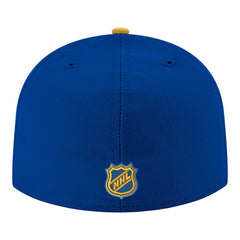 NHL Buffalo Sabres New Era Core Logo Two-Tone 59FIFTY Fitted Hat