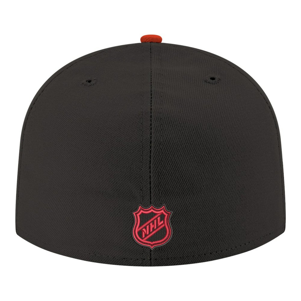 NHL Chicago Blackhawks New Era Core Logo Two-Tone 59FIFTY Fitted Hat