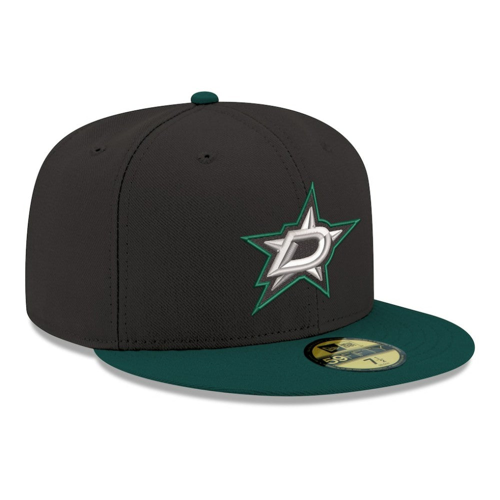 NHL Dallas Stars New Era Core Logo Two-Tone 59FIFTY Fitted Hat