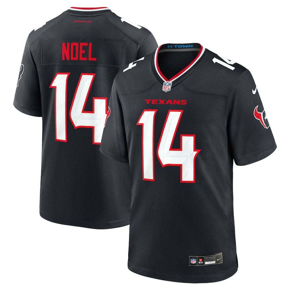 Jaylin Noel  Team Game Jersey - Houston Texans Jerseys