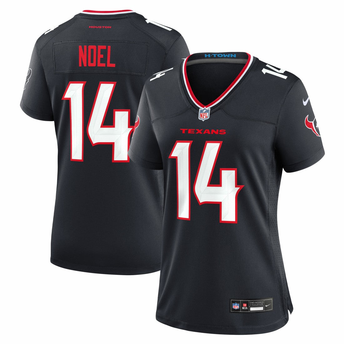 Jaylin Noel  Women's Team Game Jersey - Houston Texans Jerseys