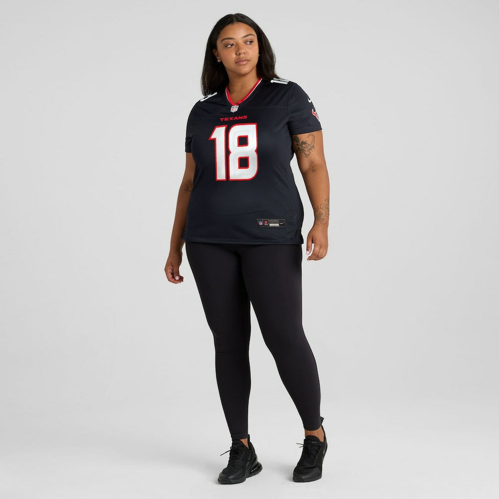 Graham Mertz  Women's Team Game Jersey - Houston Texans Jerseys