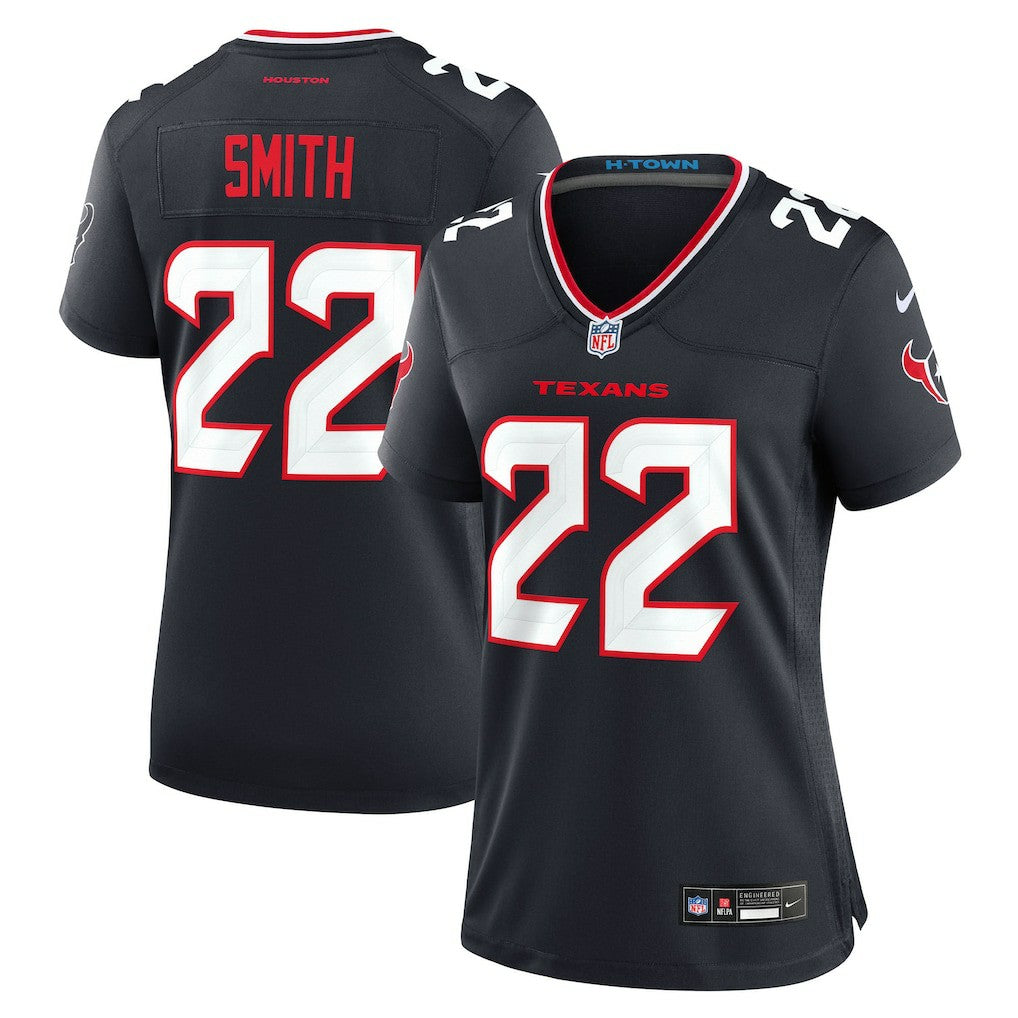 Jaylin Smith  Women's Team Game Jersey - Houston Texans Jerseys