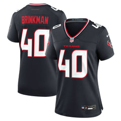 Austin Brinkman  Women's Team Game Jersey - Houston Texans Jerseys