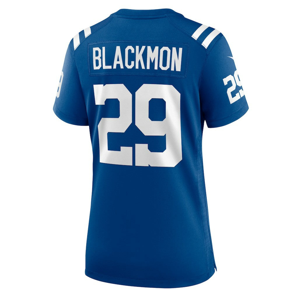 Mekhi Blackmon  Women's Team Game Jersey - Indianapolis Colts Jerseys