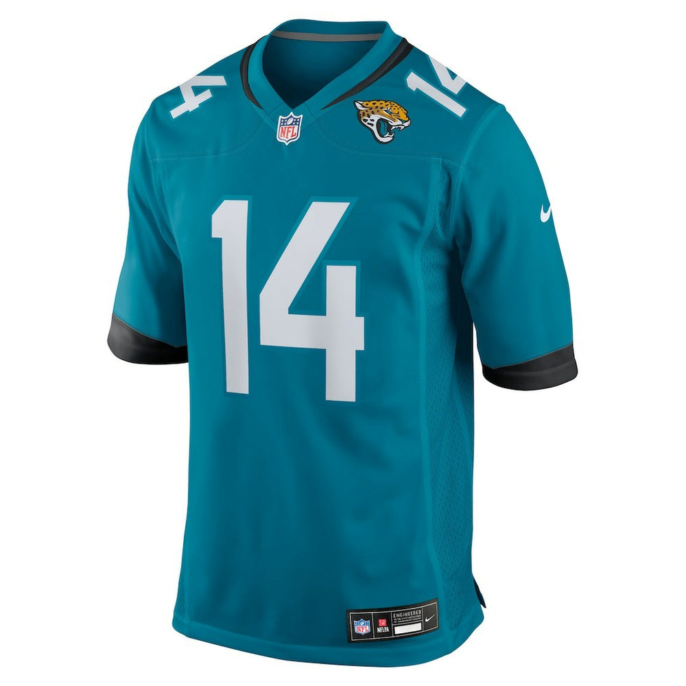 Nick Mullens  Team Game Jersey - Jacksonville Jaguars Jerseys