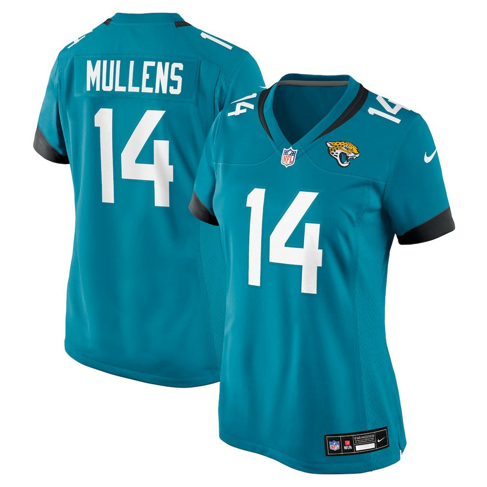Nick Mullens  Women's Team Game Jersey - Jacksonville Jaguars Jerseys