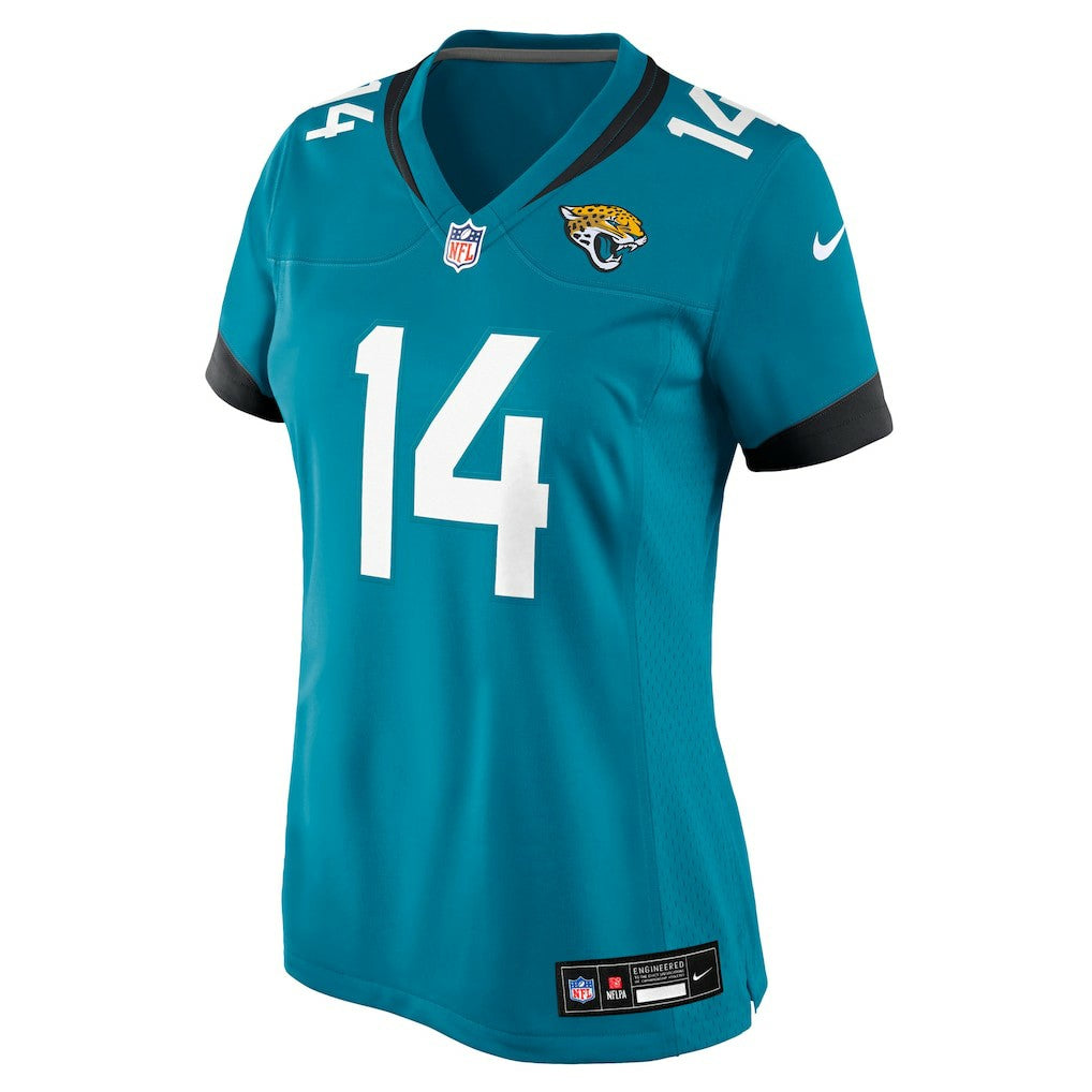 Nick Mullens  Women's Team Game Jersey - Jacksonville Jaguars Jerseys