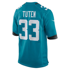 Bhayshul Tuten  Team Game Jersey - Jacksonville Jaguars Jerseys