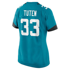 Bhayshul Tuten  Women's Team Game Jersey - Jacksonville Jaguars Jerseys