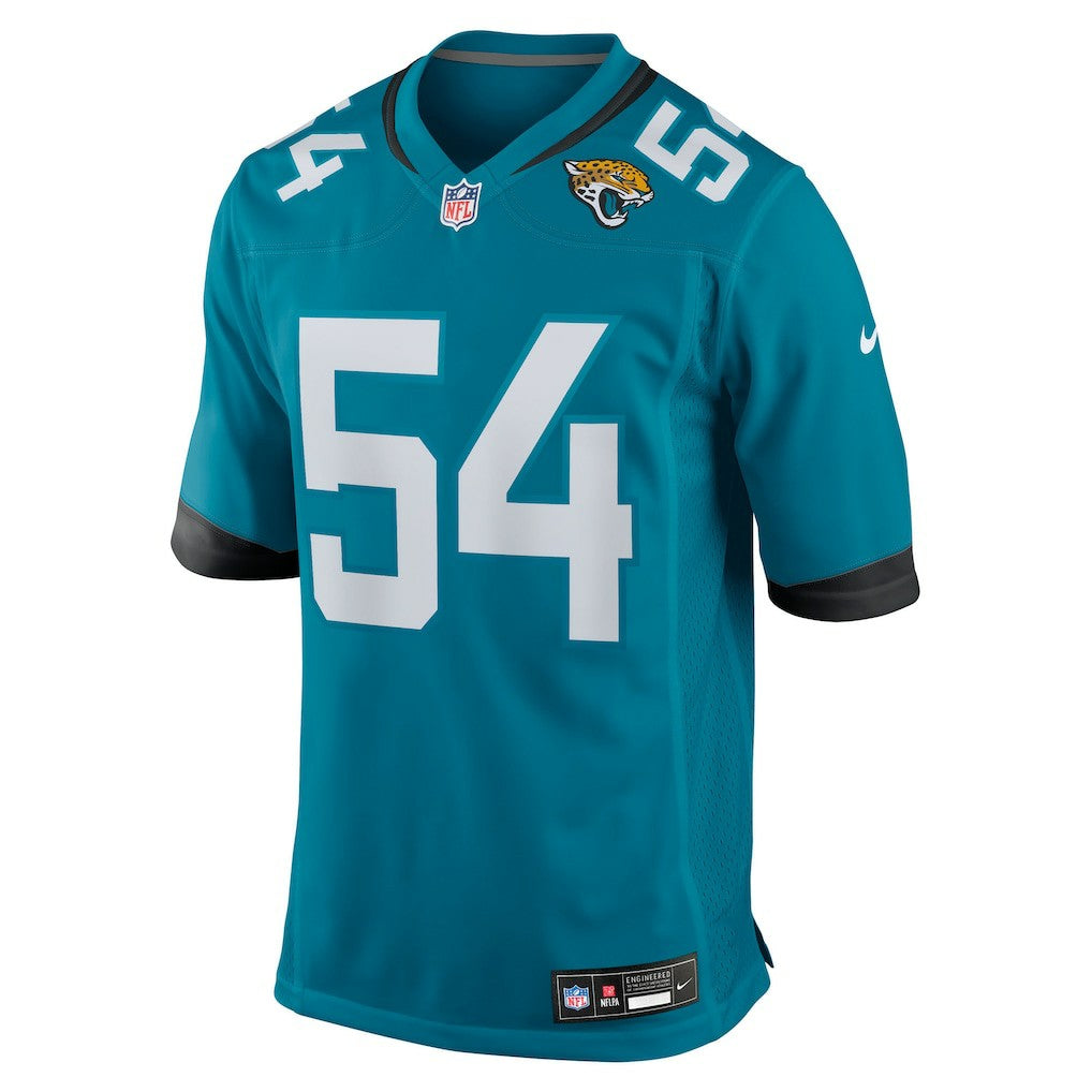 Jack Kiser  Team Game Jersey - Jacksonville Jaguars Jerseys