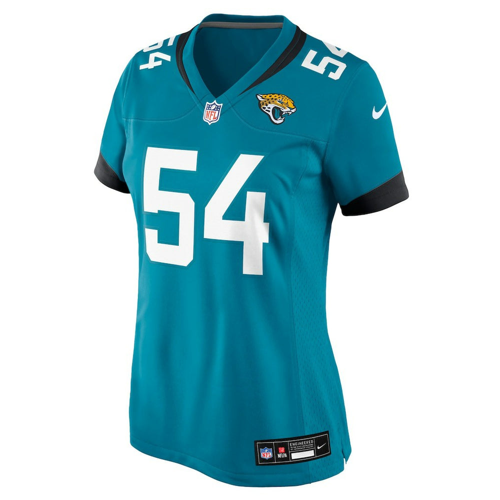 Jack Kiser  Women's Team Game Jersey - Jacksonville Jaguars Jerseys