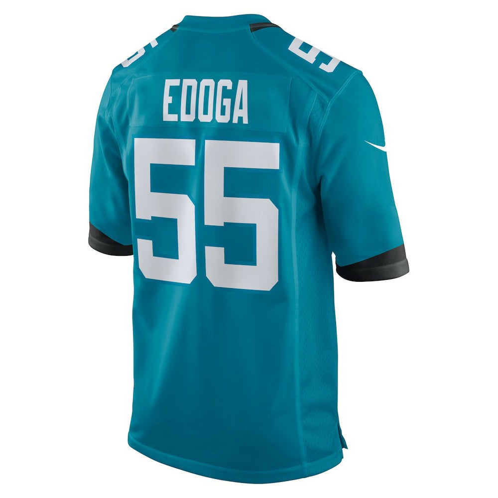 Chuma Edoga  Team Game Jersey - Jacksonville Jaguars Jerseys