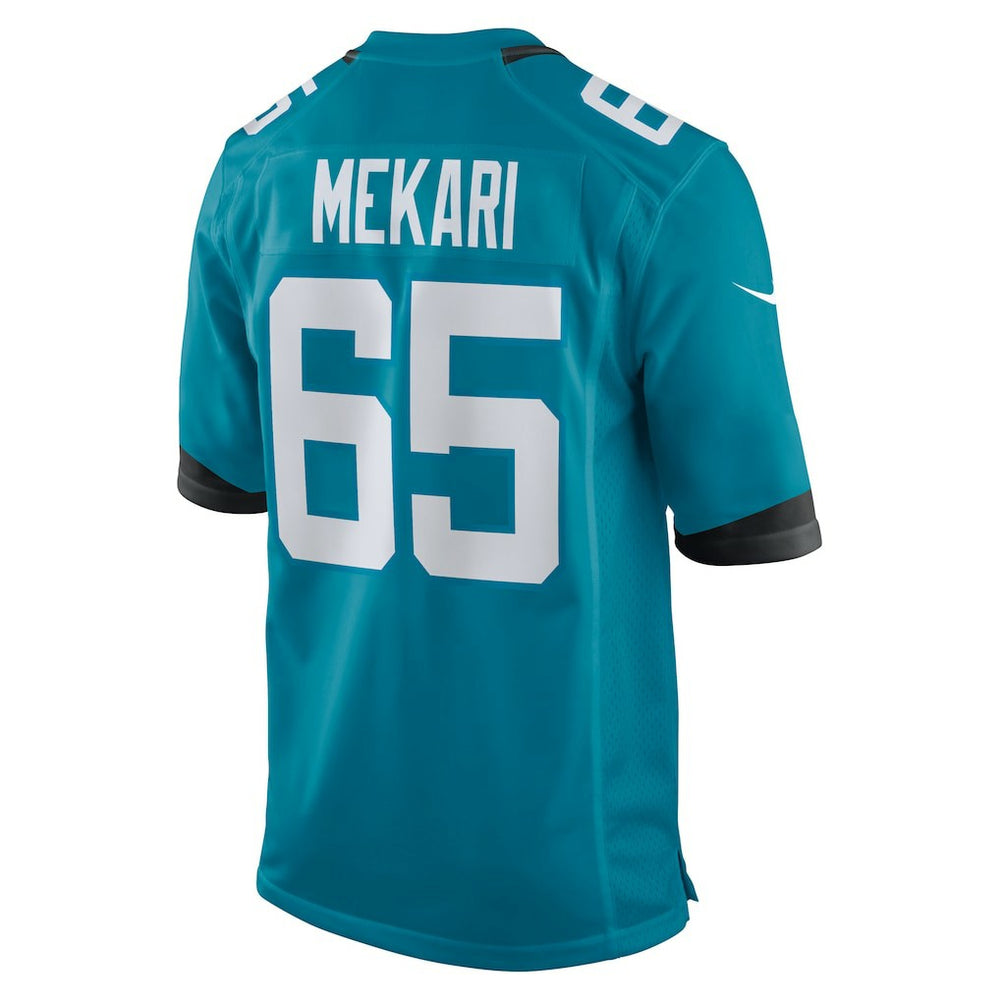 Patrick Mekari  Team Game Jersey - Jacksonville Jaguars Jerseys