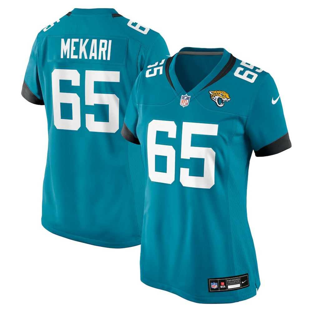 Patrick Mekari  Women's Team Game Jersey - Jacksonville Jaguars Jerseys