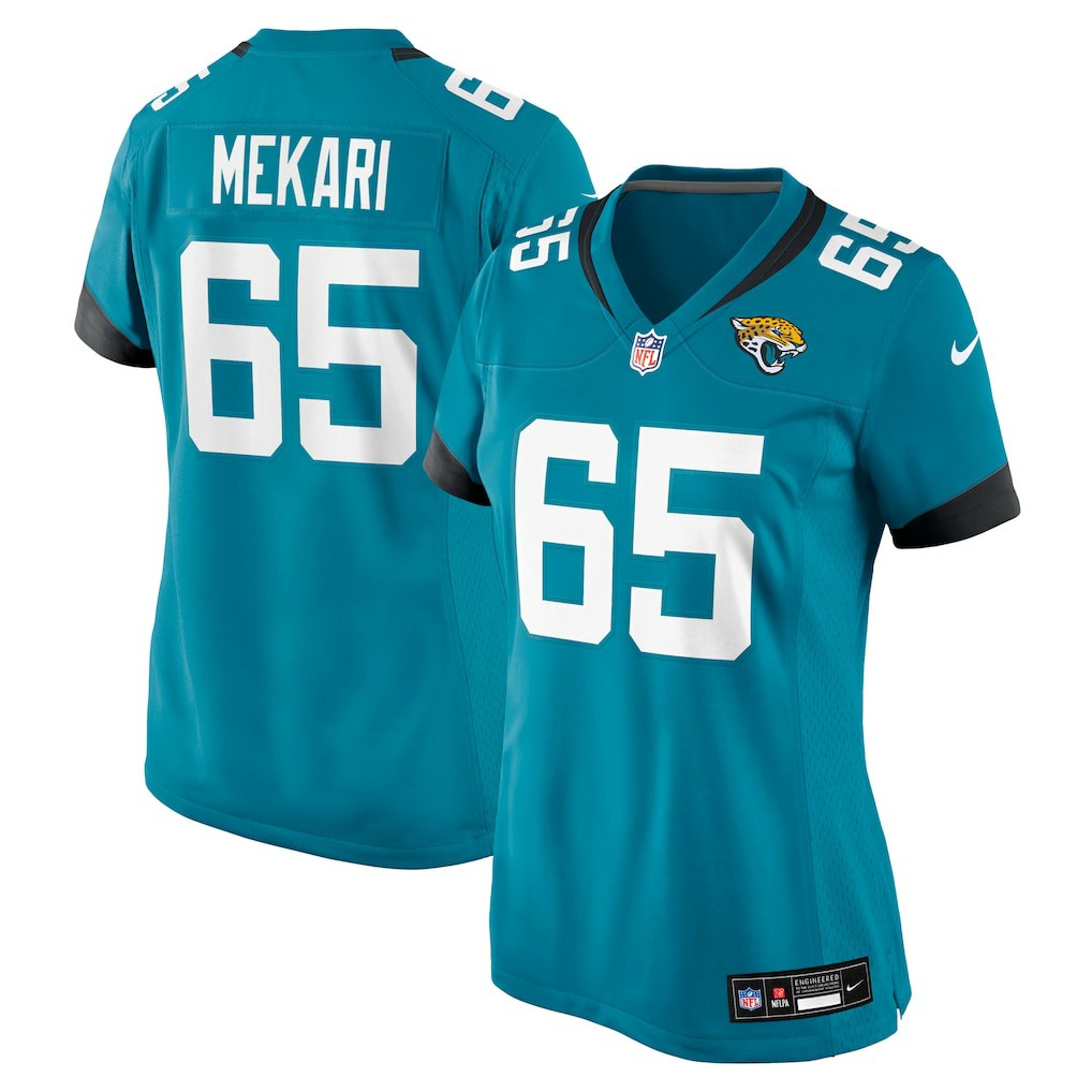 Patrick Mekari  Women's Team Game Jersey - Jacksonville Jaguars Jerseys