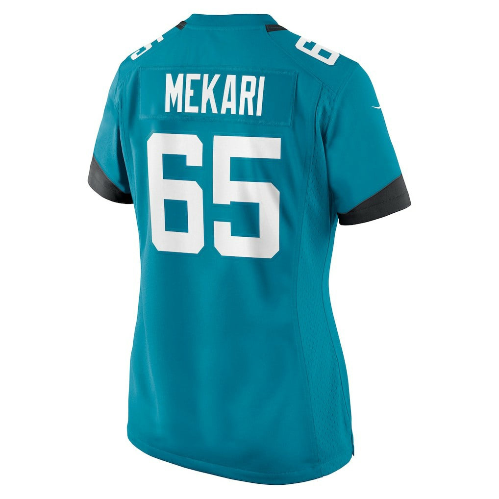 Patrick Mekari  Women's Team Game Jersey - Jacksonville Jaguars Jerseys