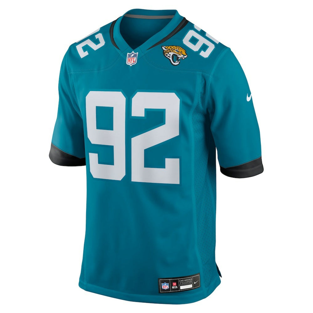 Danny Striggow  Team Game Jersey - Jacksonville Jaguars Jerseys