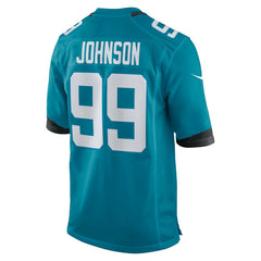 Austin Johnson  Team Game Jersey - Jacksonville Jaguars Jerseys