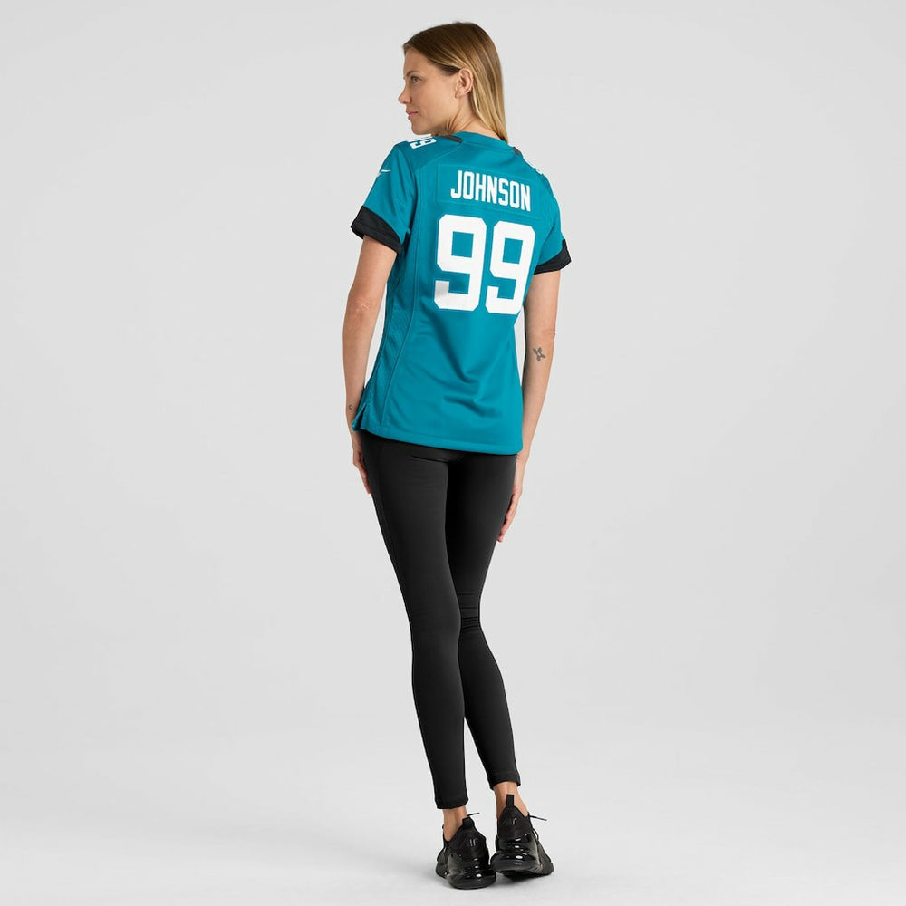 Austin Johnson  Women's Team Game Jersey - Jacksonville Jaguars Jerseys
