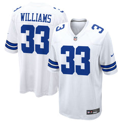 Javonte Williams  Game Jersey - Dallas Cowboys Jerseys