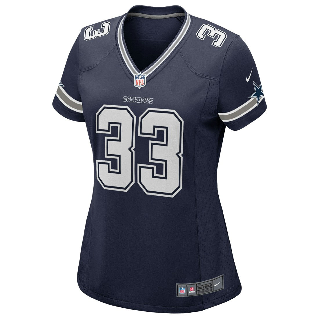 Javonte Williams  Women's Team Game Jersey - Dallas Cowboys Jerseys