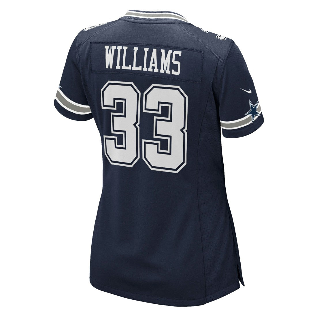 Javonte Williams  Women's Team Game Jersey - Dallas Cowboys Jerseys