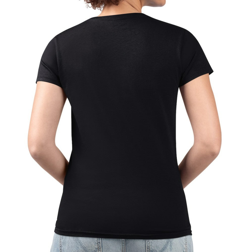 Black Pittsburgh Pirates G-III 4Her by Carl Banks Women's Metallic Drop Lightweight V-Neck T-Shirt
