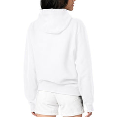 White San Francisco Giants G-III 4Her by Carl Banks Women's Metallic Drop Fleece Hoodie