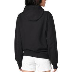 Black Baltimore Orioles G-III 4Her by Carl Banks Women's Metallic Drop Fleece Hoodie