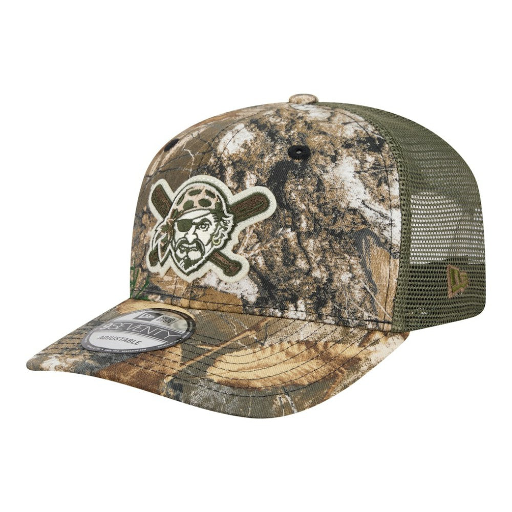 Camo Pittsburgh Pirates New Era Realtree 9SEVENTY Adjustable Hat