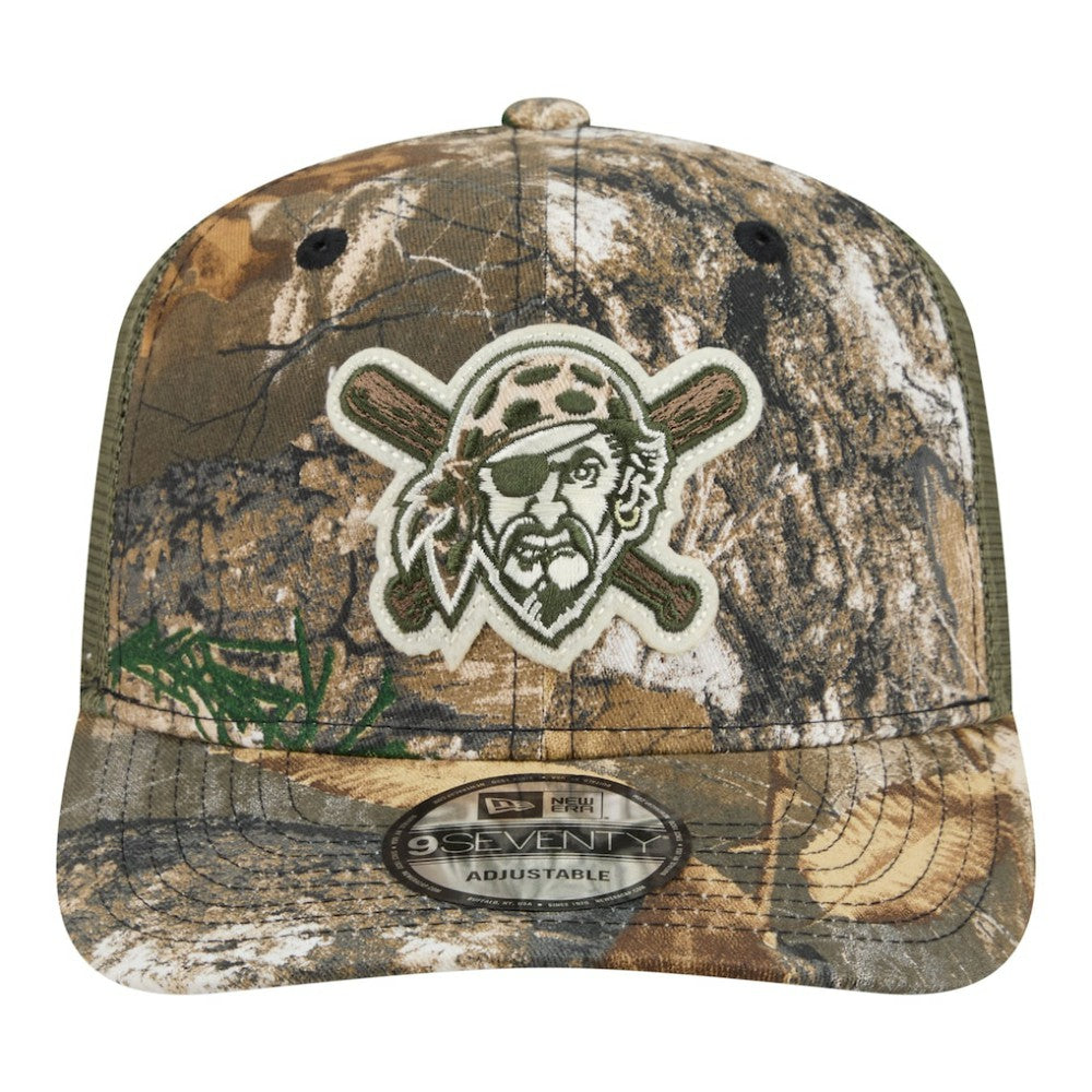 Camo Pittsburgh Pirates New Era Realtree 9SEVENTY Adjustable Hat