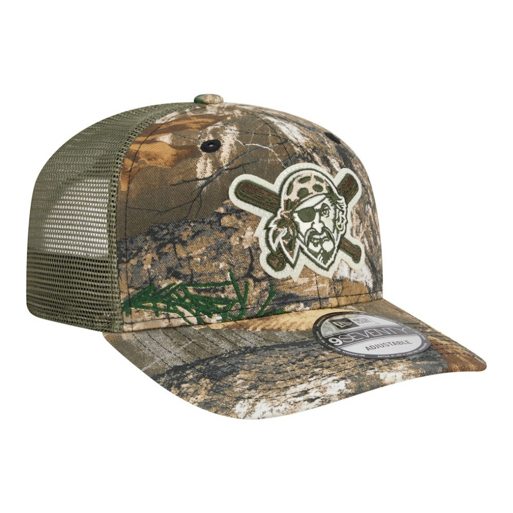Camo Pittsburgh Pirates New Era Realtree 9SEVENTY Adjustable Hat