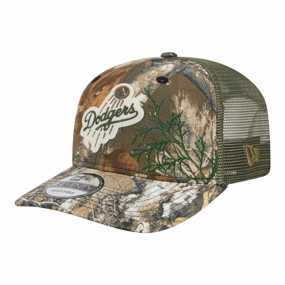 Camo Los Angeles Dodgers New Era Realtree 9SEVENTY Adjustable Hat