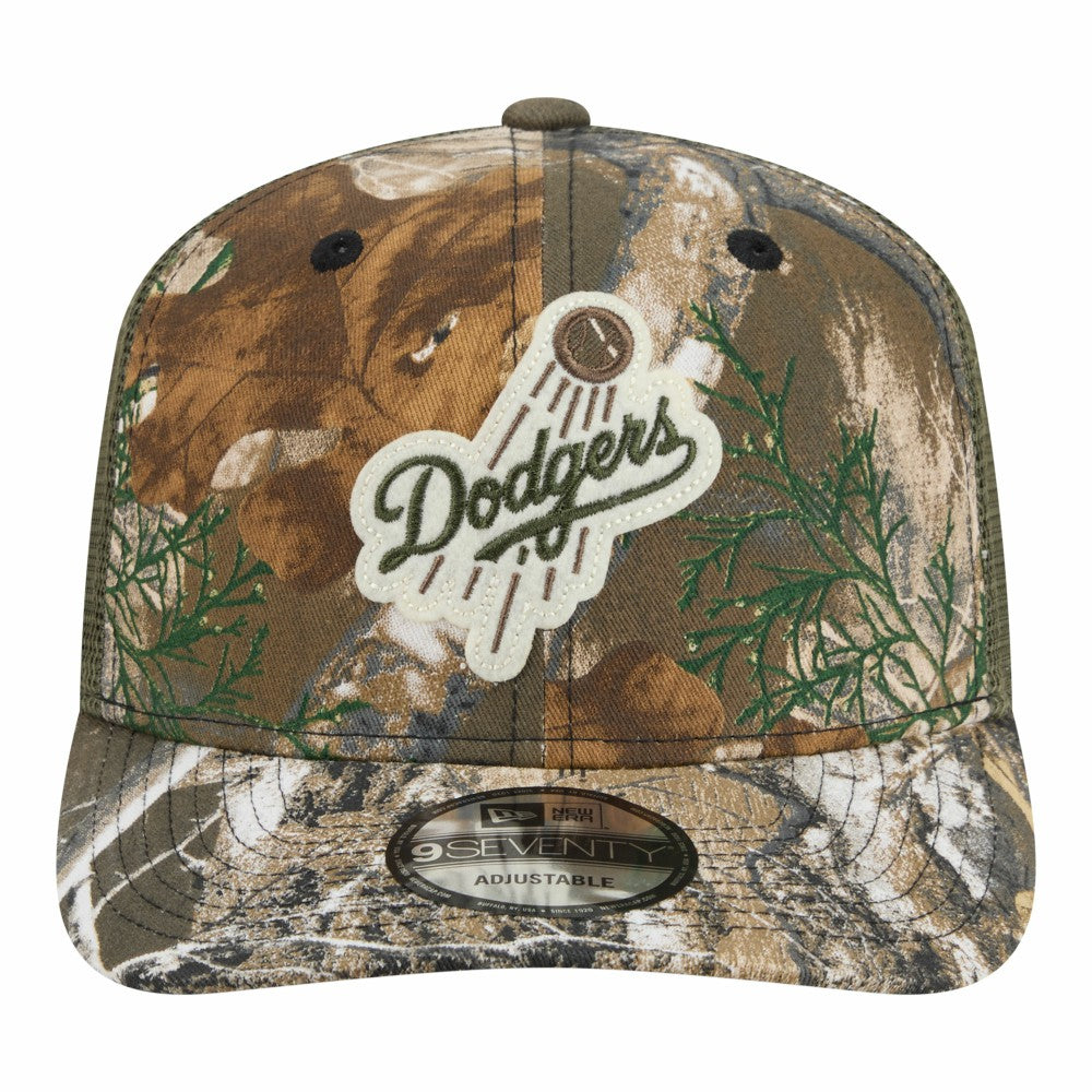 Camo Los Angeles Dodgers New Era Realtree 9SEVENTY Adjustable Hat