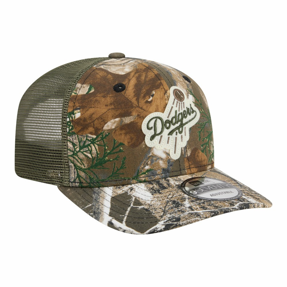 Camo Los Angeles Dodgers New Era Realtree 9SEVENTY Adjustable Hat