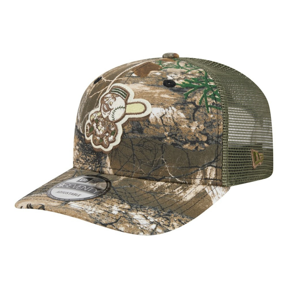 Camo Cincinnati Reds New Era Realtree 9SEVENTY Adjustable Hat