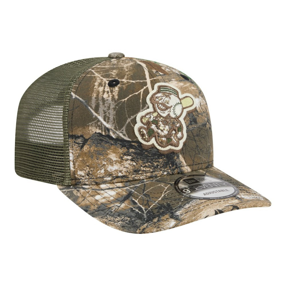 Camo Cincinnati Reds New Era Realtree 9SEVENTY Adjustable Hat